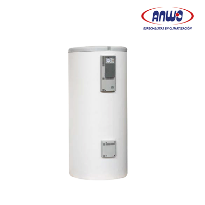 ACUMULADOR CORAL VITRO 800 LTS INTERCAMBIADOR SIMPLE SERPENTIN 8 BAR.
